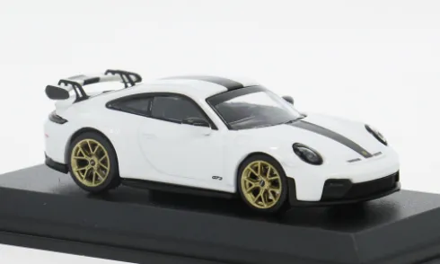Porsche 911 (992.2) GT3, weiss, 2025, 1:64, Minichamps