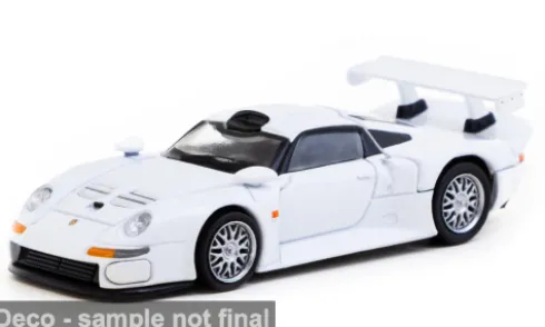 Porsche 911 GT1, weiss, 1:64, Tarmac Works