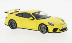 Porsche 911 (991.II) GT3, gelb, 2017, Sport Auto Collection, 1:43, Minichamps