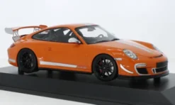 Porsche 911 (997.II) GT3 RS 4.0, orange/silber, 2011, 1:18, Minichamps
