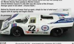 Porsche 917K, 24h Le Mans, 1971, Martini Racing Team, Martini, #22, H.Marko/G.van Lennep, 1:43, Brumm