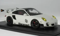 Porsche LB-Works Turbo, weiss/schwarz, 2024, 1:18, GT Spirit