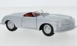 Porsche 356 Nr.1, silber, 1:24, Welly