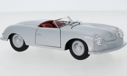 Porsche 356 Nr.1, silber, 1:24, Welly