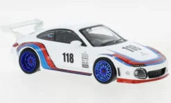 Porsche 911 (997) Old & New, weiss/Dekor, 1:43, IXO