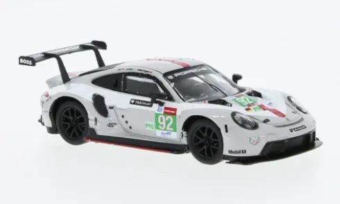 Porsche 911 RSR-19, 24h Le Mans, 2021, Porsche GT Team, #92, K.Estre/M.Christensen, 1:64, Spark