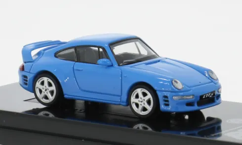 Porsche 911 Ruf CTR2, blau, 1995, 1:64, Para64