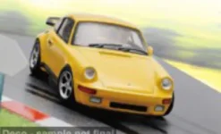 Porsche RUF CTR „Yellowbird“, gelb, 1987, Faszination Nürburgring, 1:64, Spark