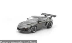 Porsche RWB 997, anthrazit, 1:64, Pop Race