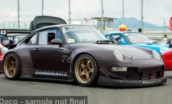 Porsche RWB Bodykit, dunkelviolett/schwarz, 2010, 1:18, Solido