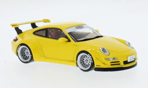 Porsche 911 (997) RWB, gelb, 1:43, IXO