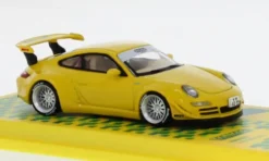 Porsche 911 (997) RWB, gelb, Notting Hill, 1:64, Tarmac Works