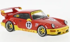 Porsche 911 (964) RWB, rot/gelb, Idlers, 1:43, IXO