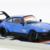 Porsche RWB 993 (Tarmac Works 10th Anniversary), blau/schwarz, 1:64, Tarmac Works