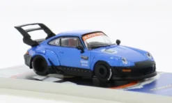 Porsche RWB 993 (Tarmac Works 10th Anniversary), blau/schwarz, 1:64, Tarmac Works