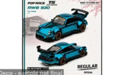 Porsche RWB 930, türkis, Tokyo Station Exclusives, 1:64, Pop Race