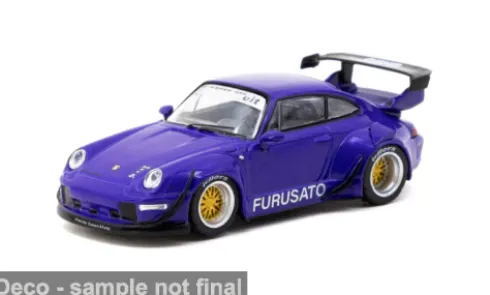 Porsche RWB 993, violett, 2024, Furusato, 1:64, Tarmac Works