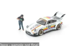Porsche RWB 930, weiss/Dekor, 1:64, Pop Race