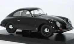 Porsche 356, schwarz, 1954, 1:18, Norev