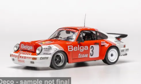 Porsche 911 SC/RS, Circuit des Ardennes, 1985, #3, R.Droogmans/R.Joosten, 1:43, IXO