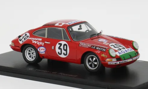 Porsche 911S, 24h Le Mans, 1971, #39, G.Verrier/G.Foucault, 1:43, Spark