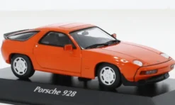 Porsche 928 S, orange, 1979, 1:43, Maxichamps