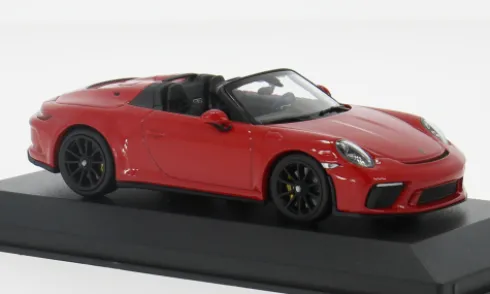 Porsche 911 (991) Speedster, rot, 2019, 1:43, Minichamps