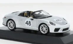 Porsche 911 (991) Speedster, silber, 2019, 1:43, Minichamps