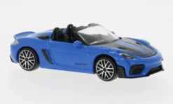 Porsche 718 Spyder RS, blau/schwarz, 2024, 1:43, Bburago