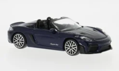 Porsche 718 Spyder RS, dunkelblau/carbon, 2024, 1:43, Bburago