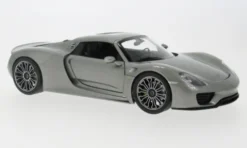 Porsche 918 Spyder, silber, 2011, 1:18, Welly