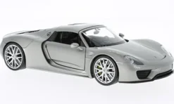 Porsche 918 Spyder, silber, 1:24, Welly