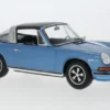Porsche 911 S 2.4 Targa, blau, 1973, 1:18, Norev