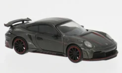 Porsche 992 Stinger GTR, carbon/rot, 1:64, Pop Race