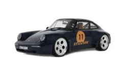Porsche Strosek Mega 30, dunkelblau/orange, 2024, 1:18, GT Spirit