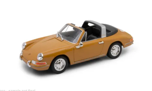 Porsche 911 Targa, dunkelgelb, 1:24, Welly