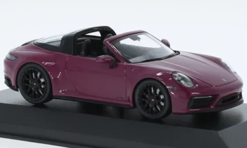 Porsche 911 (992) Targa 4 GTS, violett, 2021, 1:43, Minichamps
