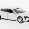 Porsche Taycan Turbo S, weiss, 1:64, Maisto