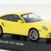 Porsche 911 (997) Turbo, gelb, 2009, 1:43, Maxichamps