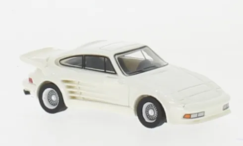 Porsche 911 Turbo Gemballa Avalanche, weiss, 1986, 1:87, BoS-Models
