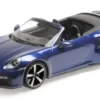 Porsche 911 (992) Turbo S Cabriolet, blau, 2020, 1:18, Minichamps