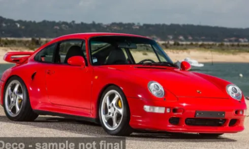 Porsche 911 (993) Turbo S, rot, 1997, 1:12, GT Spirit