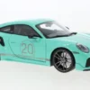 Porsche 911 (992) Turbo S Sport Design, grün, 2021, 1:18, Minichamps