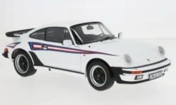 Porsche 911 Turbo 3.3, weiss/Dekor, 1980, 1:18, Norev