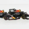 Red Bull 2er Set: RB19, Formel 1, GP Austin, 2023, Oracle Red Bull Racing, Red Bull, #1, M.Verstappen, 1:43, Minichamps