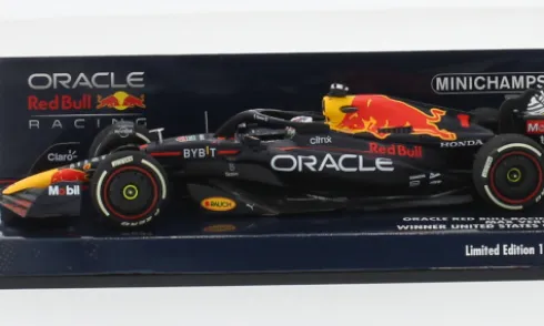 Red Bull RB18, Formel 1, GP USA, 2022, Oracle Red Bull Racing, Red Bull, #1, M.Verstappen, 1:43, Minichamps