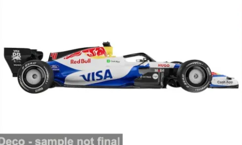 Red Bull VCARB 03, Formel 1, 2026, #41, A.Lindblad, 1:64, Bburago