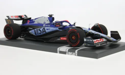 Red Bull VCARB 01, Formel 1, GP Singapur, 2024, Visa Cash App RB Formula One Team, D.Ricciardo, 1:18, Minichamps