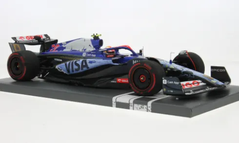 Red Bull VCARB 01, Formel 1, GP Singapur, 2024, Visa Cash App RB Formula One Team, Y.Tsunoda, 1:18, Minichamps