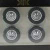 - Reifen- und Felgenset: Fiat 500, 1:12, KK Scale